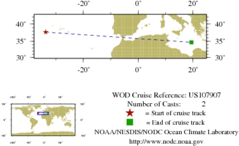 NODC Cruise US-107907 Information