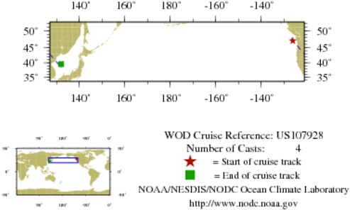 NODC Cruise US-107928 Information