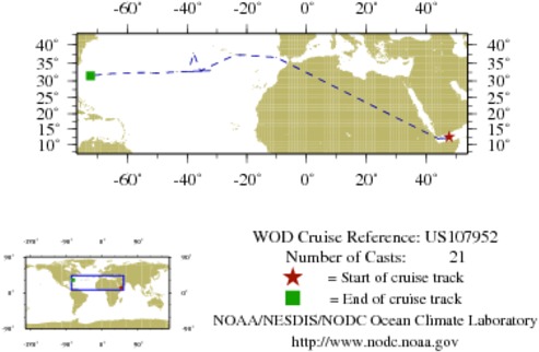 NODC Cruise US-107952 Information