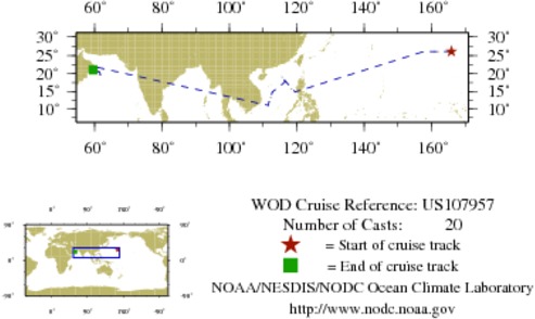 NODC Cruise US-107957 Information