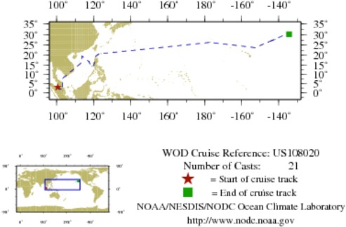 NODC Cruise US-108020 Information