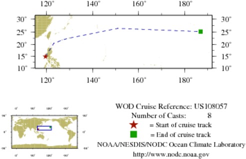 NODC Cruise US-108057 Information
