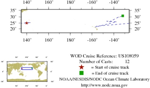 NODC Cruise US-108059 Information
