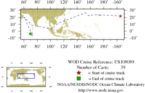 NODC Cruise US-108089 Information