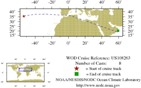 NODC Cruise US-108263 Information