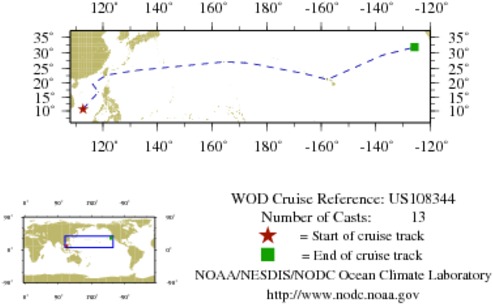 NODC Cruise US-108344 Information