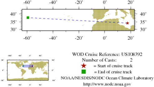 NODC Cruise US-108392 Information
