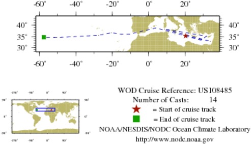 NODC Cruise US-108485 Information