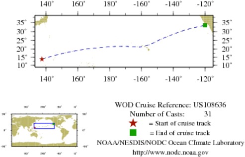 NODC Cruise US-108636 Information