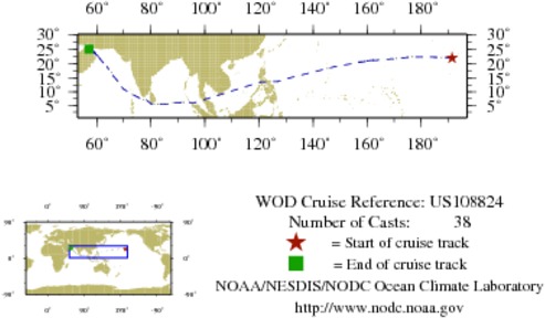 NODC Cruise US-108824 Information