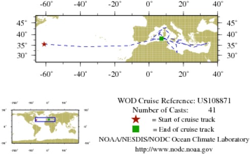 NODC Cruise US-108871 Information