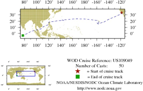 NODC Cruise US-109049 Information