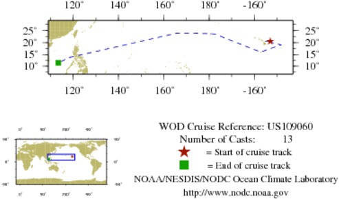NODC Cruise US-109060 Information