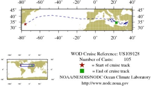 NODC Cruise US-109128 Information