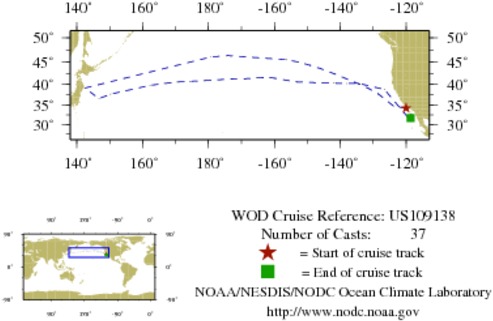 NODC Cruise US-109138 Information
