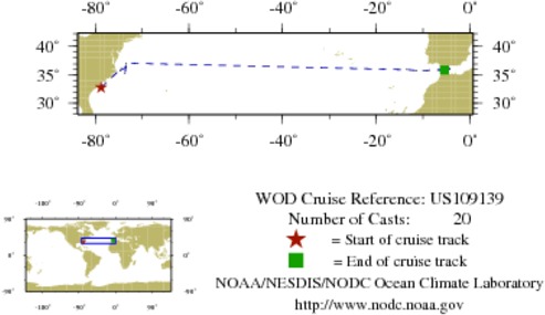 NODC Cruise US-109139 Information