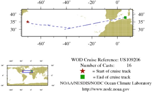 NODC Cruise US-109206 Information
