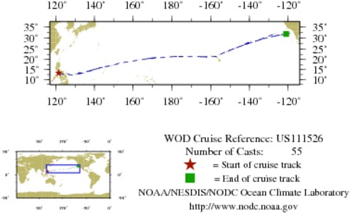 NODC Cruise US-111526 Information