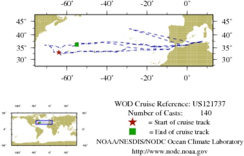 NODC Cruise US-121737 Information
