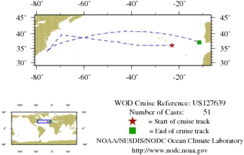 NODC Cruise US-127639 Information