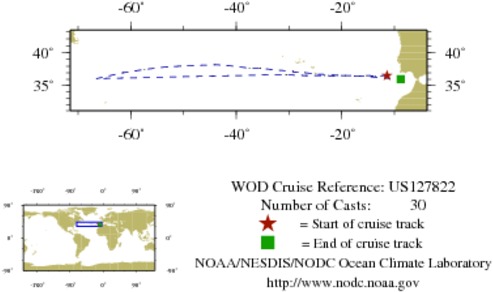 NODC Cruise US-127822 Information