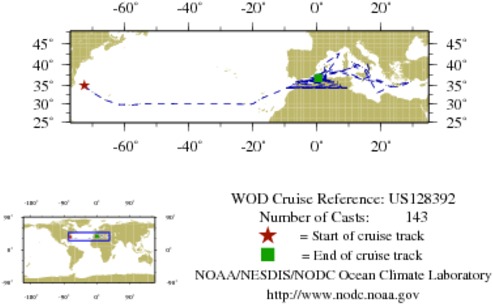 NODC Cruise US-128392 Information