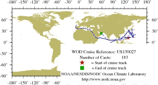 NODC Cruise US-130027 Information