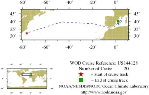 NODC Cruise US-144128 Information