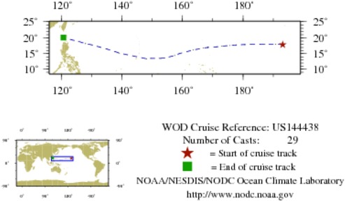 NODC Cruise US-144438 Information