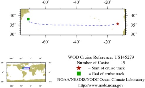 NODC Cruise US-145279 Information