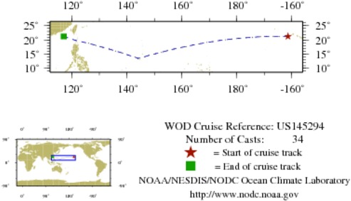NODC Cruise US-145294 Information