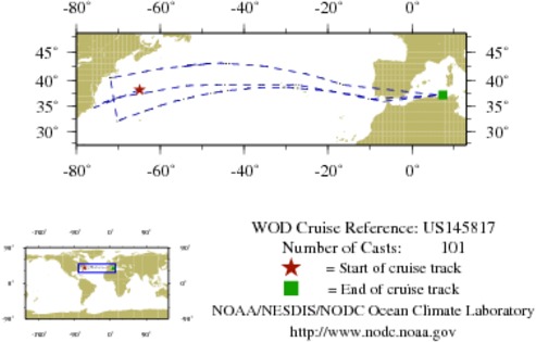 NODC Cruise US-145817 Information