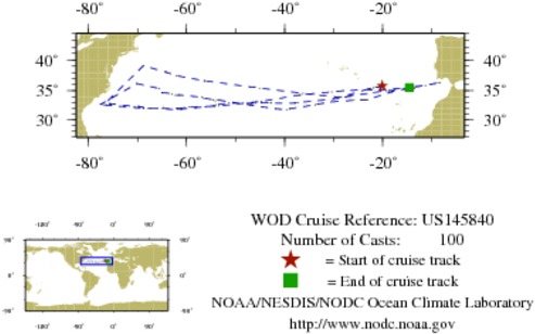 NODC Cruise US-145840 Information