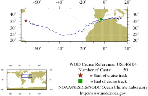 NODC Cruise US-146104 Information