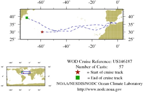 NODC Cruise US-146187 Information