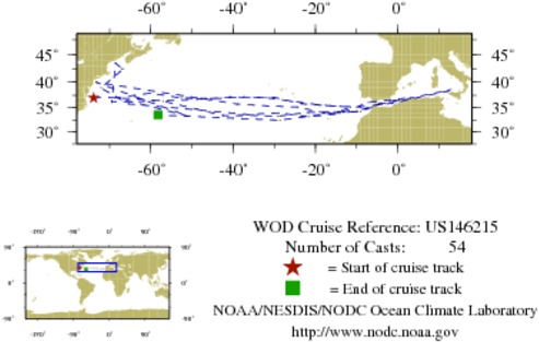 NODC Cruise US-146215 Information