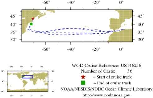NODC Cruise US-146216 Information