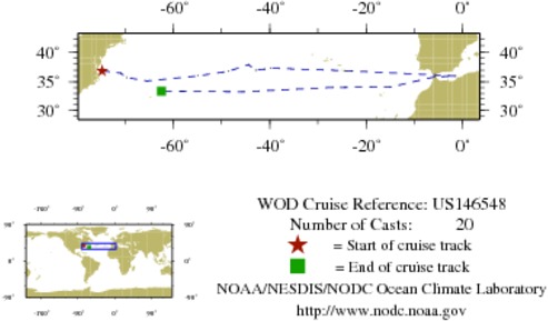 NODC Cruise US-146548 Information