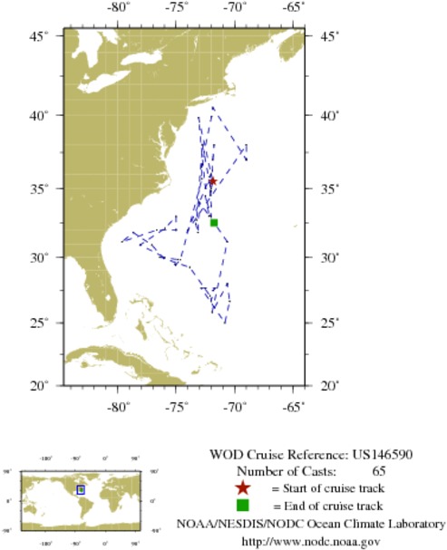 NODC Cruise US-146590 Information