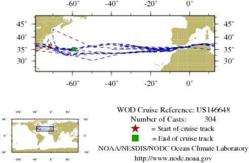 NODC Cruise US-146648 Information