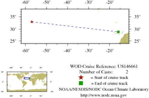 NODC Cruise US-146661 Information