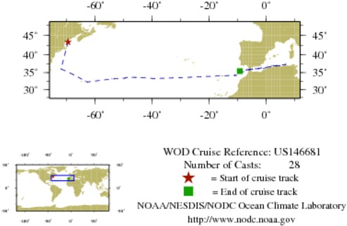 NODC Cruise US-146681 Information