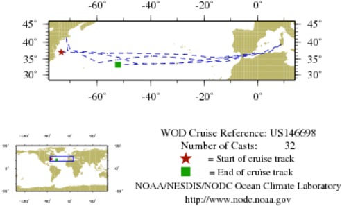 NODC Cruise US-146698 Information