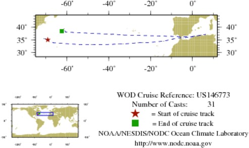 NODC Cruise US-146773 Information