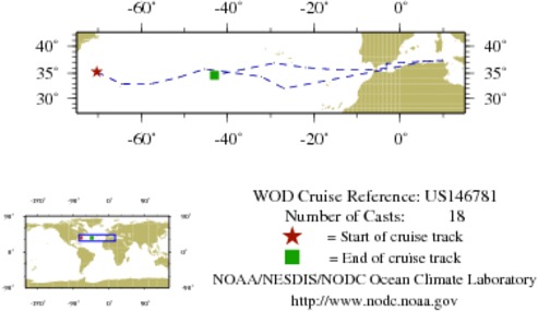 NODC Cruise US-146781 Information