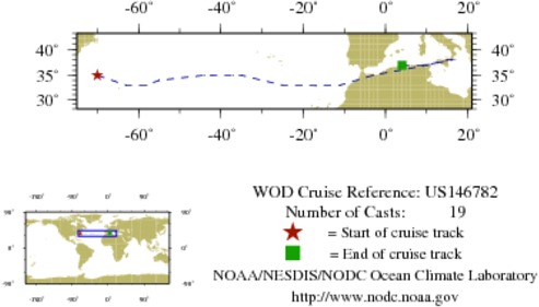 NODC Cruise US-146782 Information