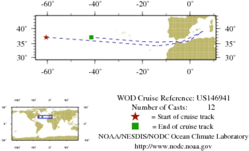 NODC Cruise US-146941 Information