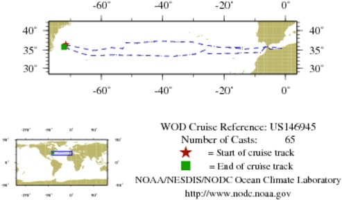 NODC Cruise US-146945 Information