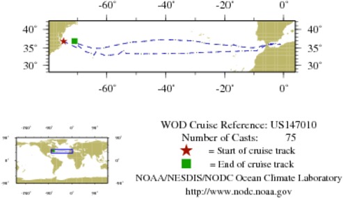NODC Cruise US-147010 Information