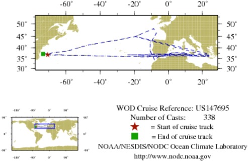 NODC Cruise US-147695 Information